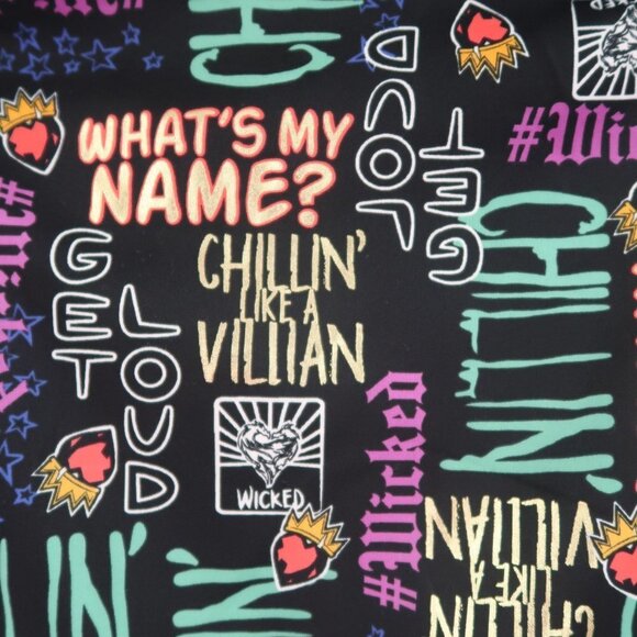 Disney Youth D-Signed by Disney Wicked Faux Leather Moto Jacket Full Zip XS 6 - Picture 7 of 9